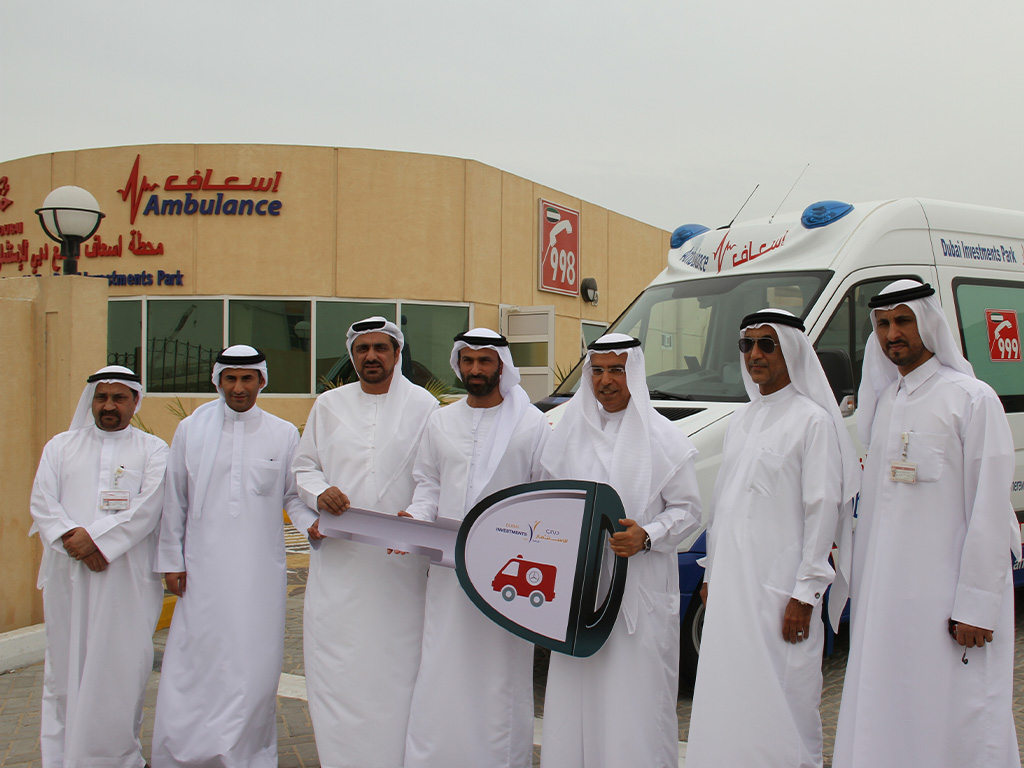 Fire station and Ambulance point construction completed